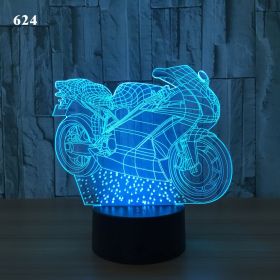 Motorcycle led desk lamp (Option: 3style)