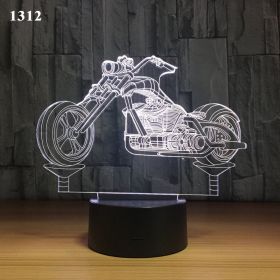 Motorcycle led desk lamp (Option: 6style)