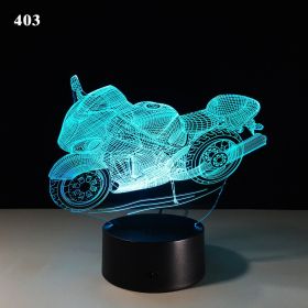 Motorcycle led desk lamp (Option: 4style)