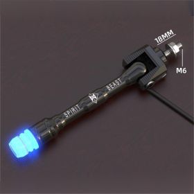 Motorcycle Light Accessories Calf Electric Scooter (Option: Black blue light)