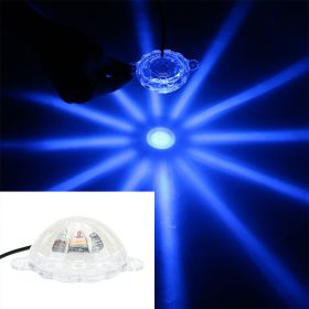 Plastic Motorcycle Atmospheric Light LED Lighting (Color: Blue)